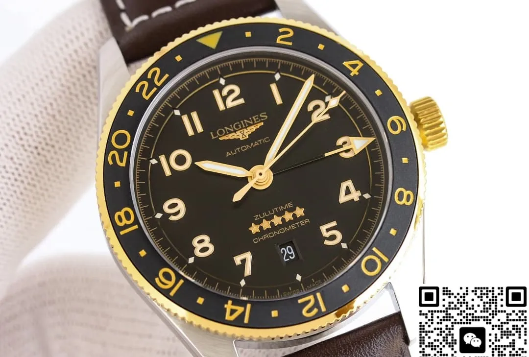 TW Factory Longines Spirit L3.812.5.53.2 1:1 Best Edition Replica Watch